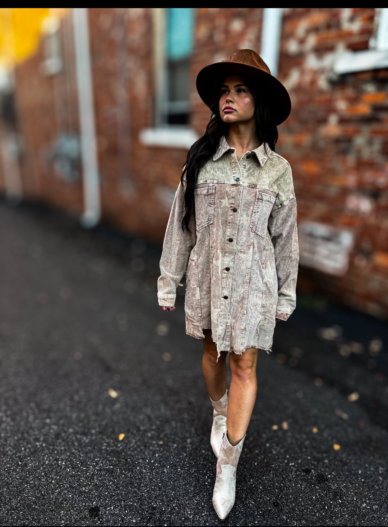 Mauve Combo Star Jacket