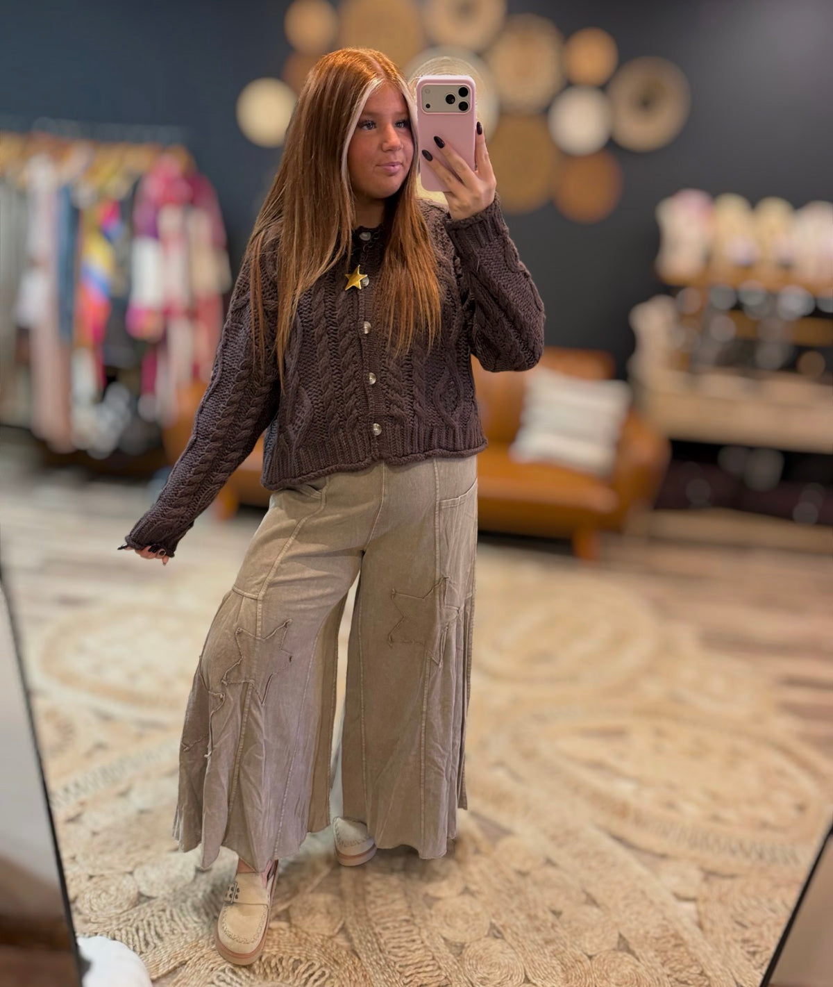 Espresso Chunky Sweater