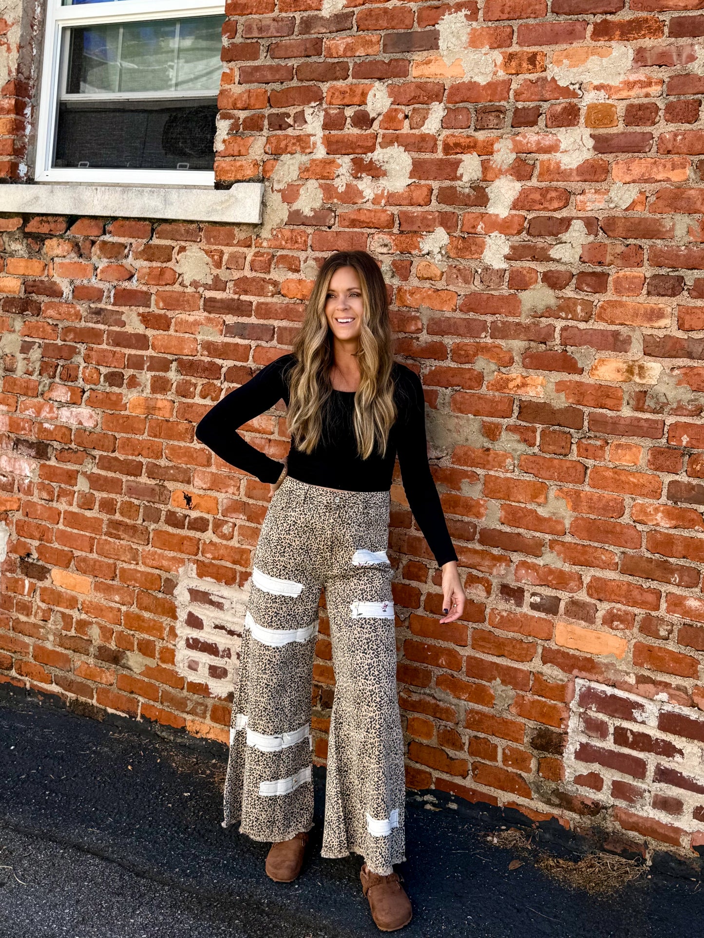 Leopard Stripe Pants