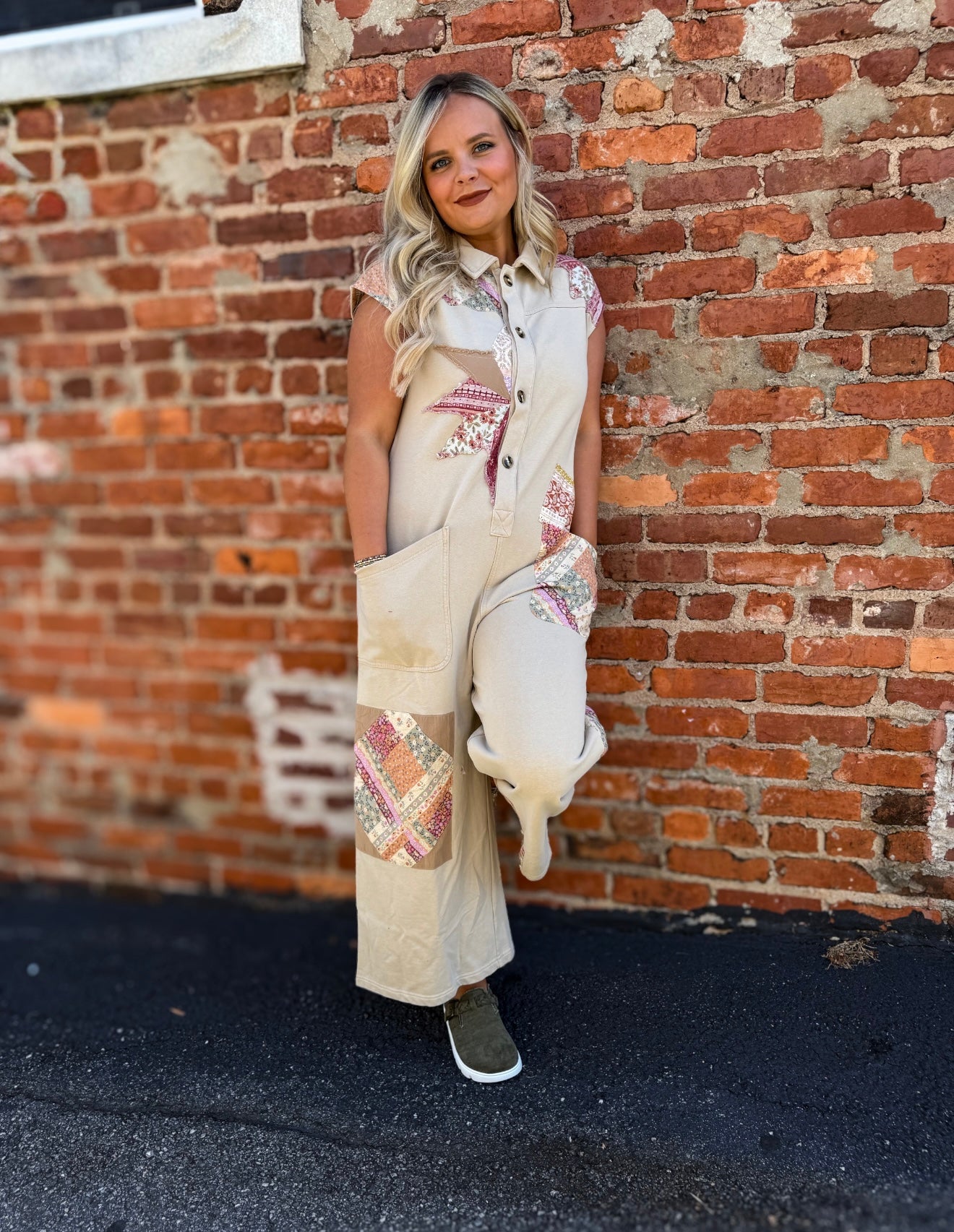 Natural Star Jumpsuit