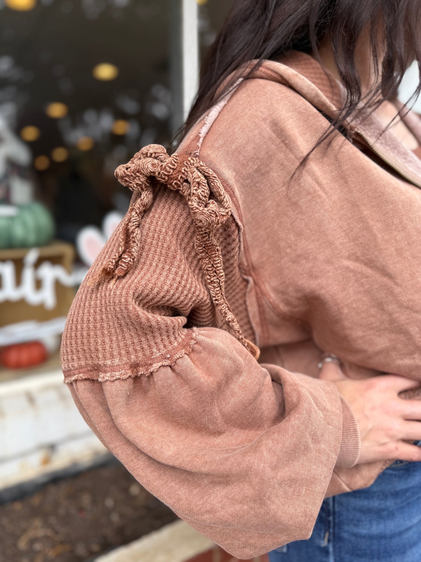 Mocha Tie Jacket