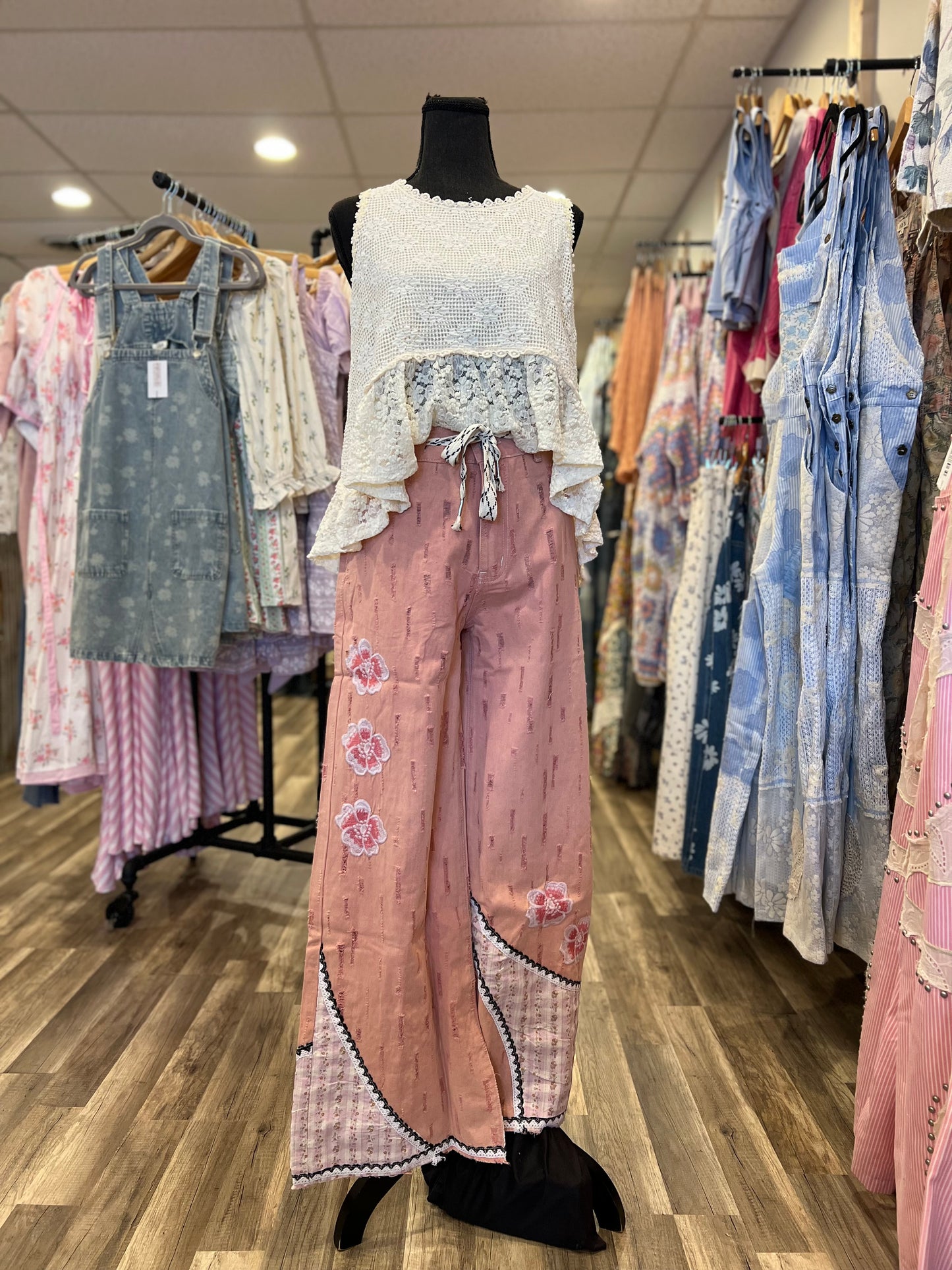 Watermelon Pink Pants