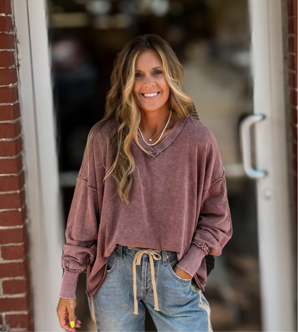 Red Bean L/S Top