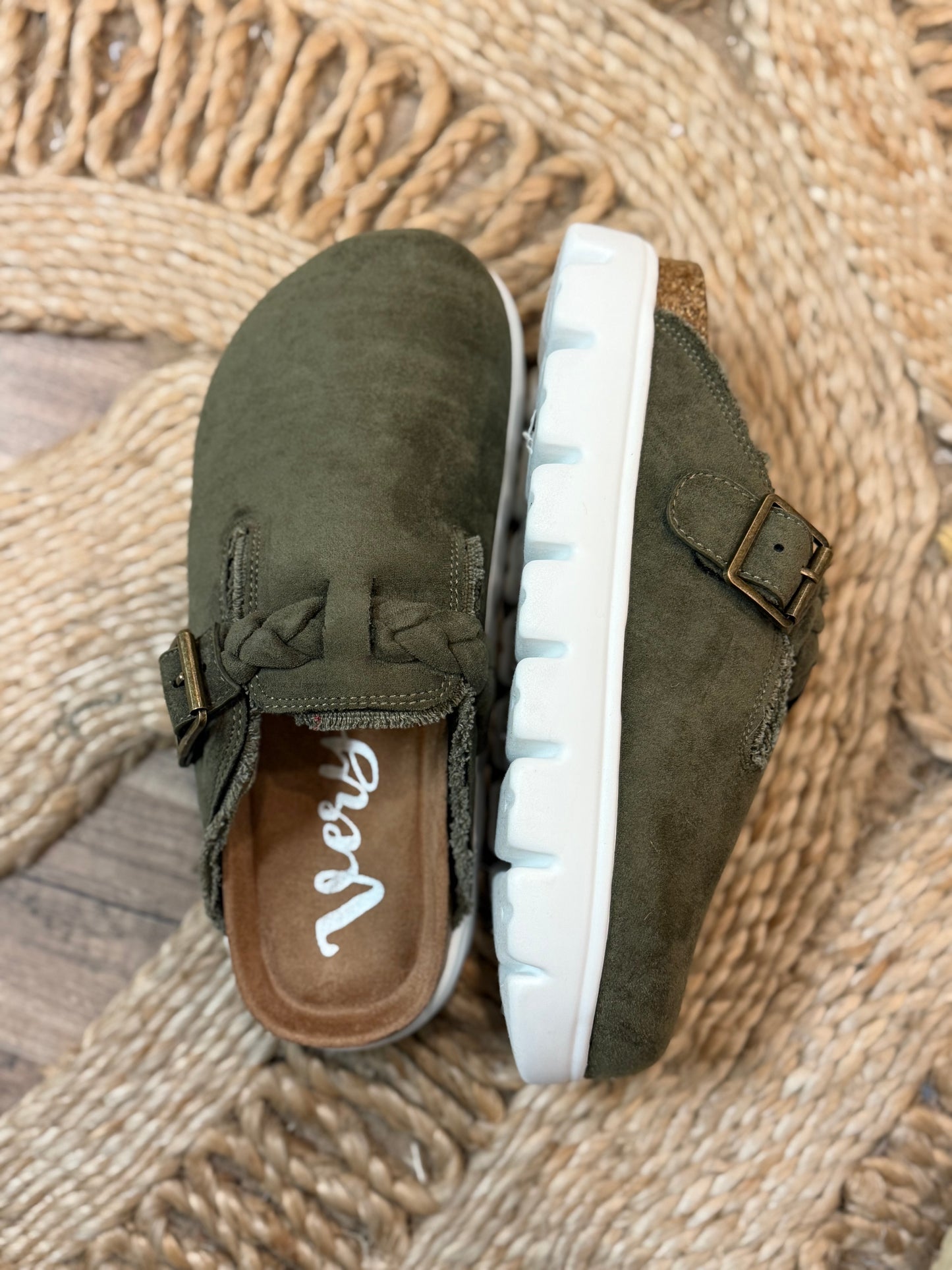 Cali Olive Clogs