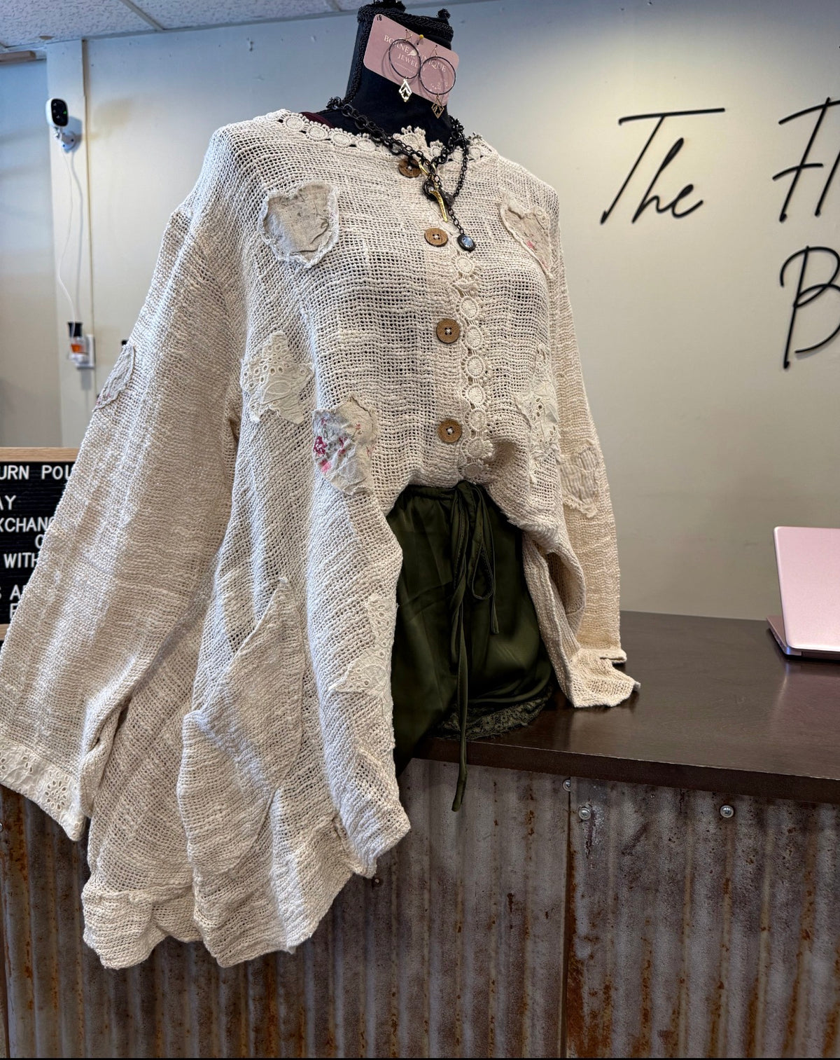 Wheat Knit Cardigan