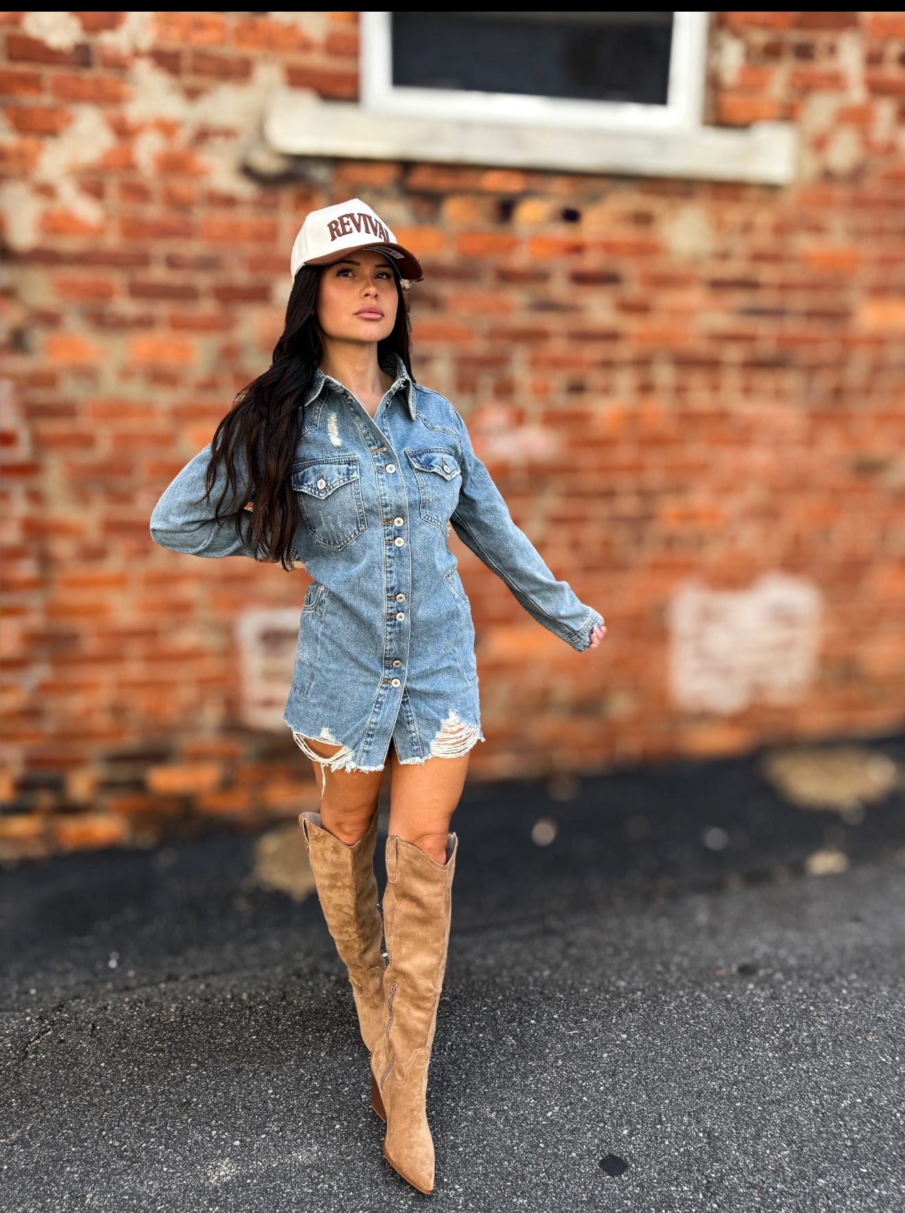 Washed Denim Jacket