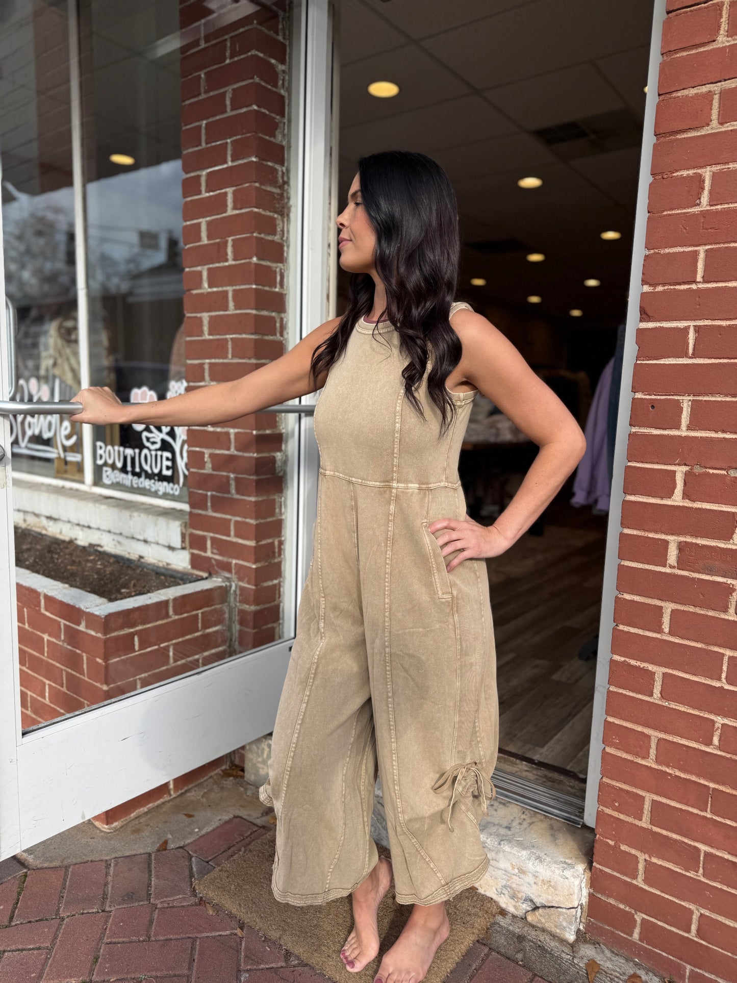 Latte Jumpsuit