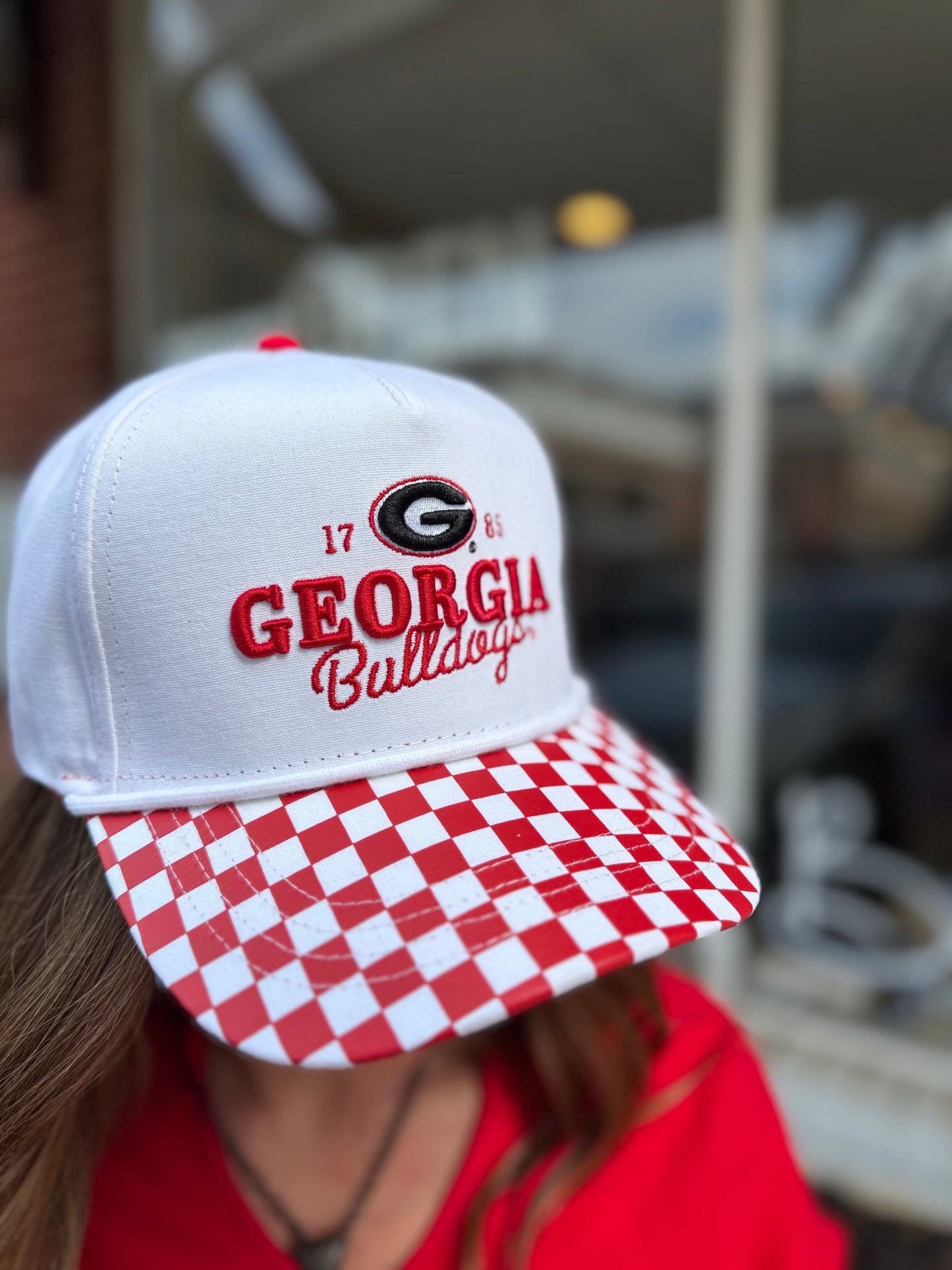 Checkered Georgia Hat