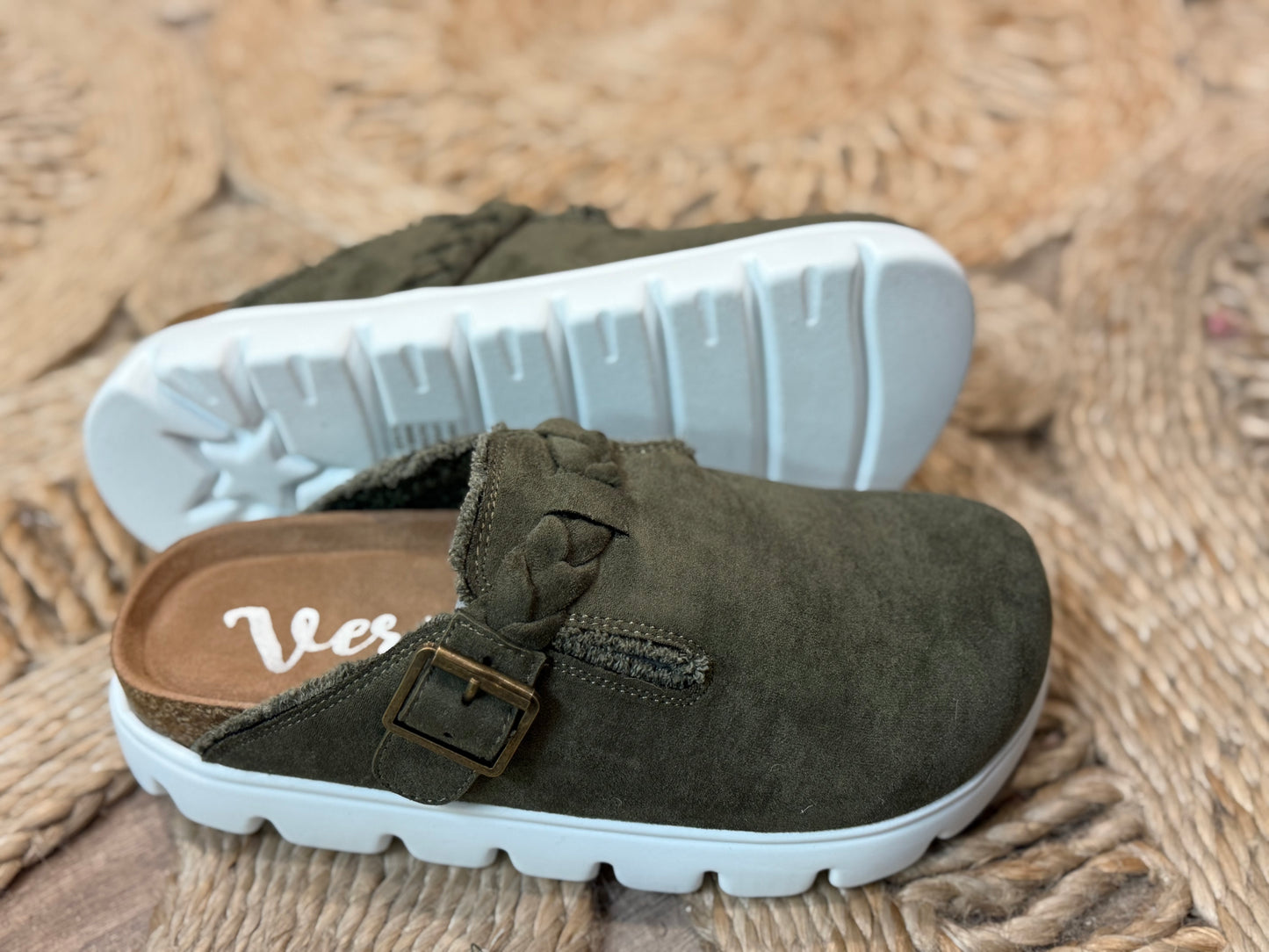 Cali Olive Clogs