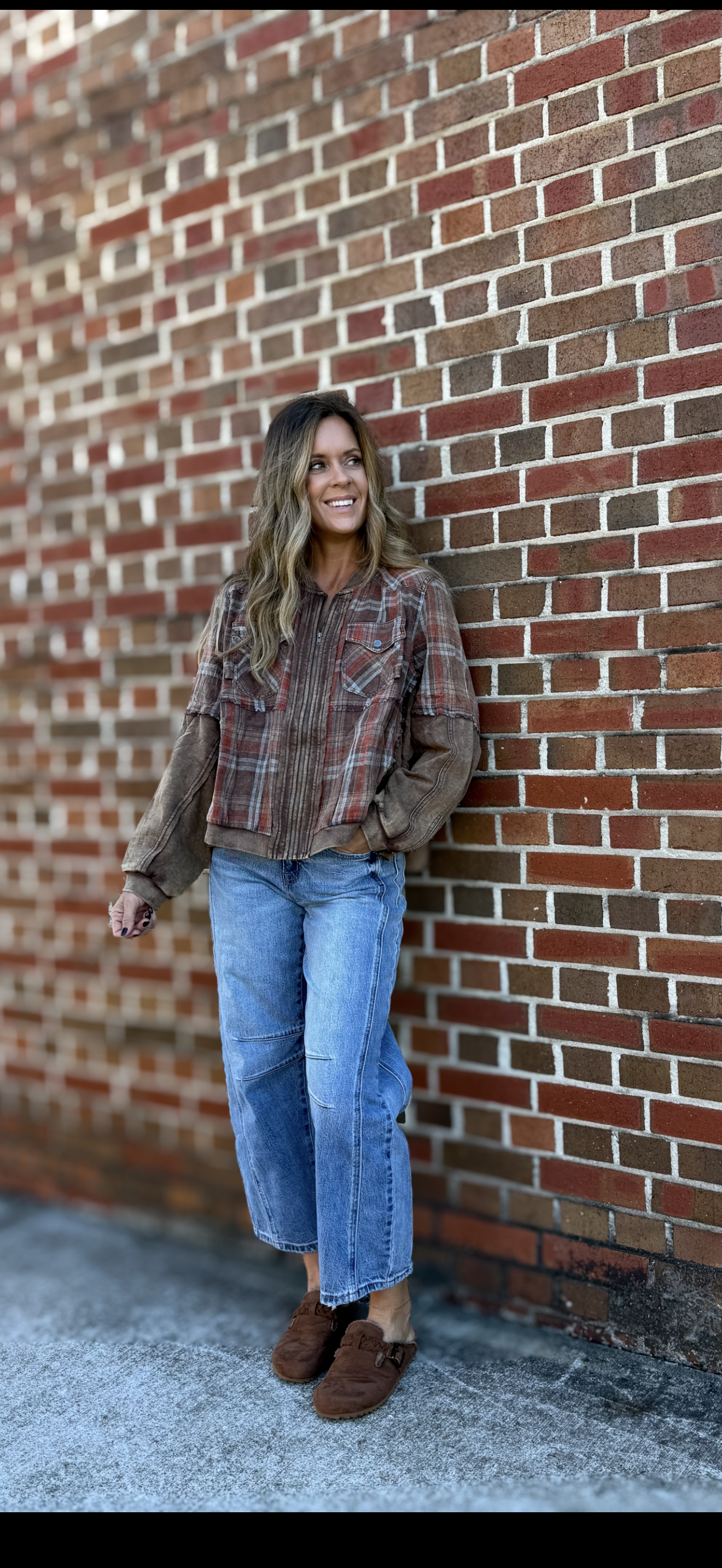 Brown Combo Jacket