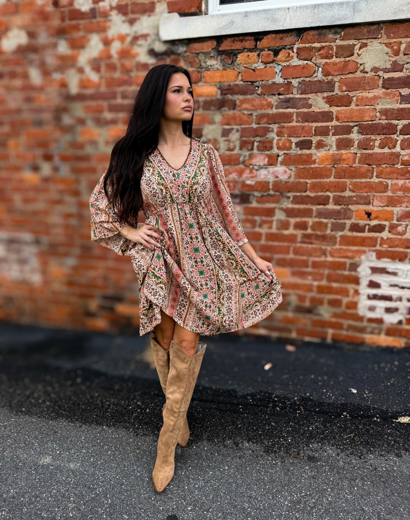 Natural Farm Dress