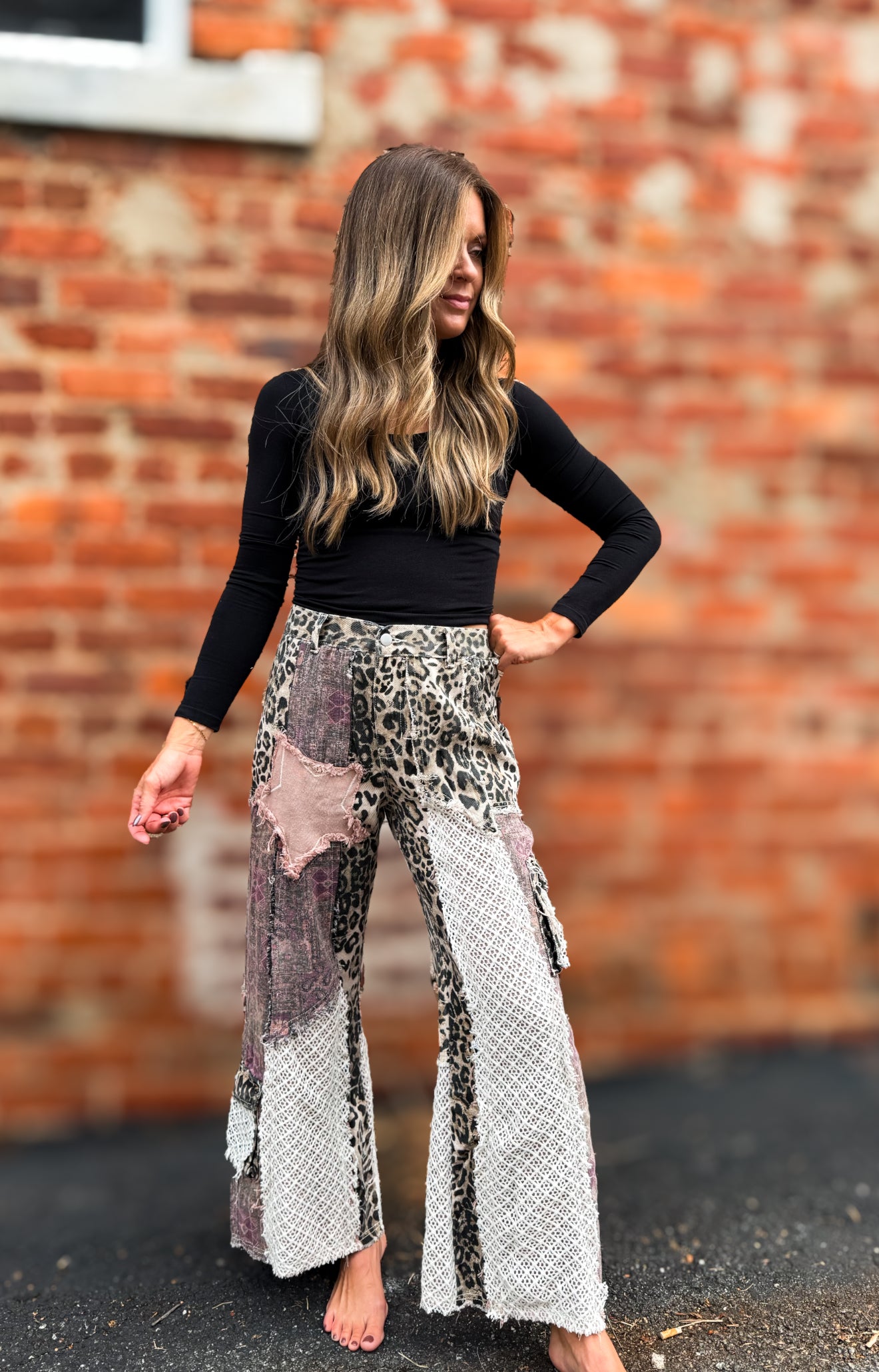 Leopard/Purple Pants