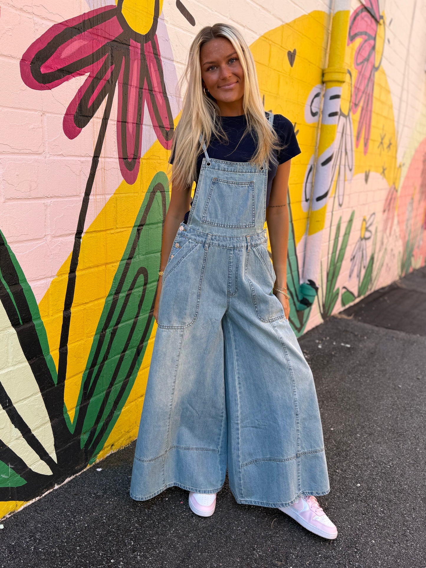 Denim Overall Tie