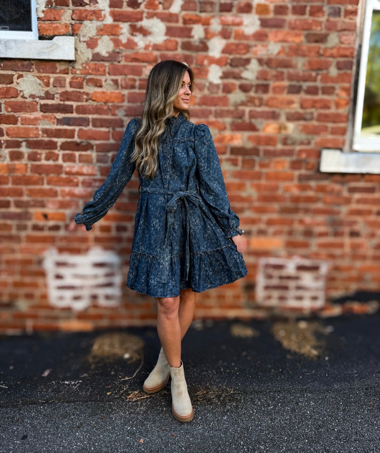 Dirty Denim Dress