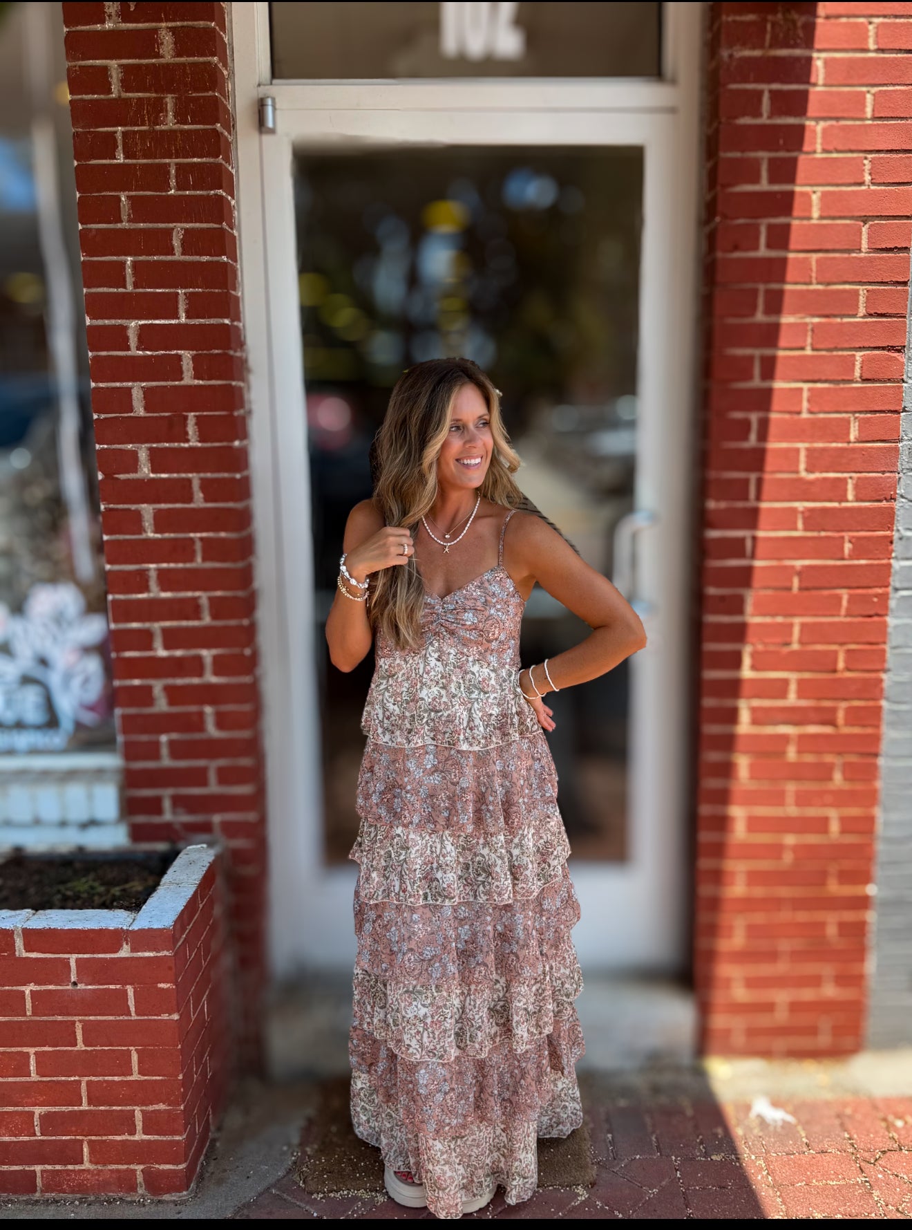 Clay Multi Maxi Dress