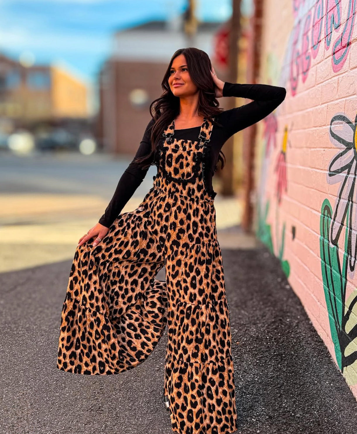 Brown Cheetah Jumpsuit