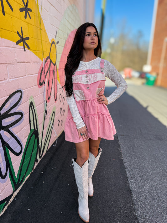 Pink Peony Dress