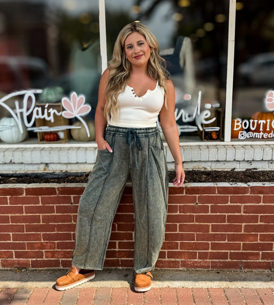 Teal Pants