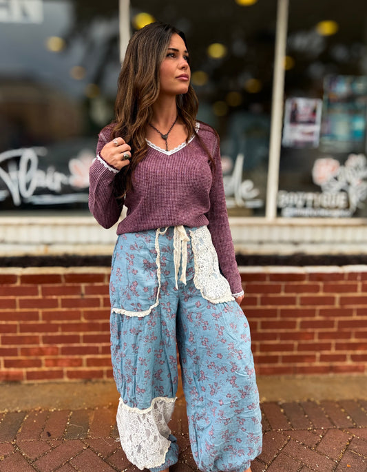 Denim Blue Pants