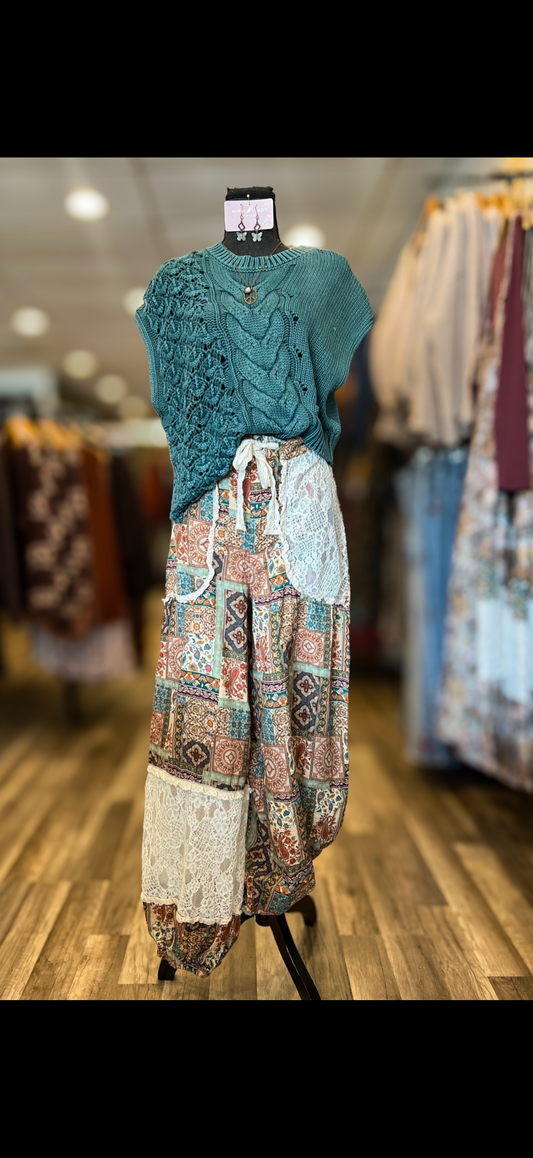 Teal Green Sweater