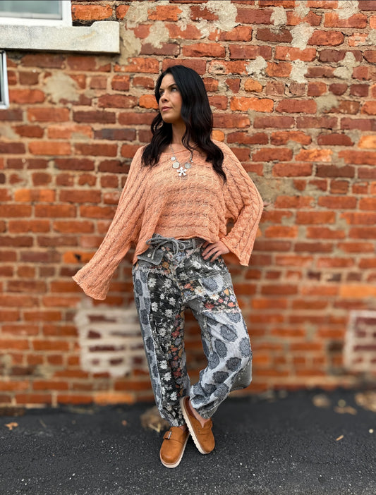 Apricot Coral Top