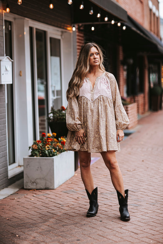 Fawn Babydoll Dress