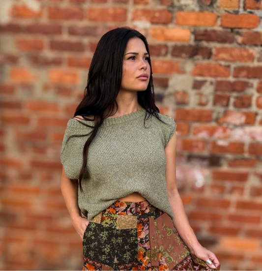 Green Olive Sweater