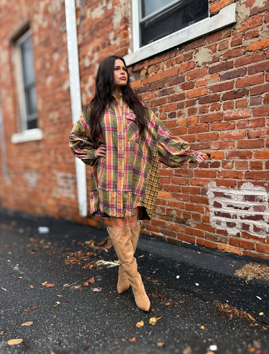 Golden Kiwi Flannel