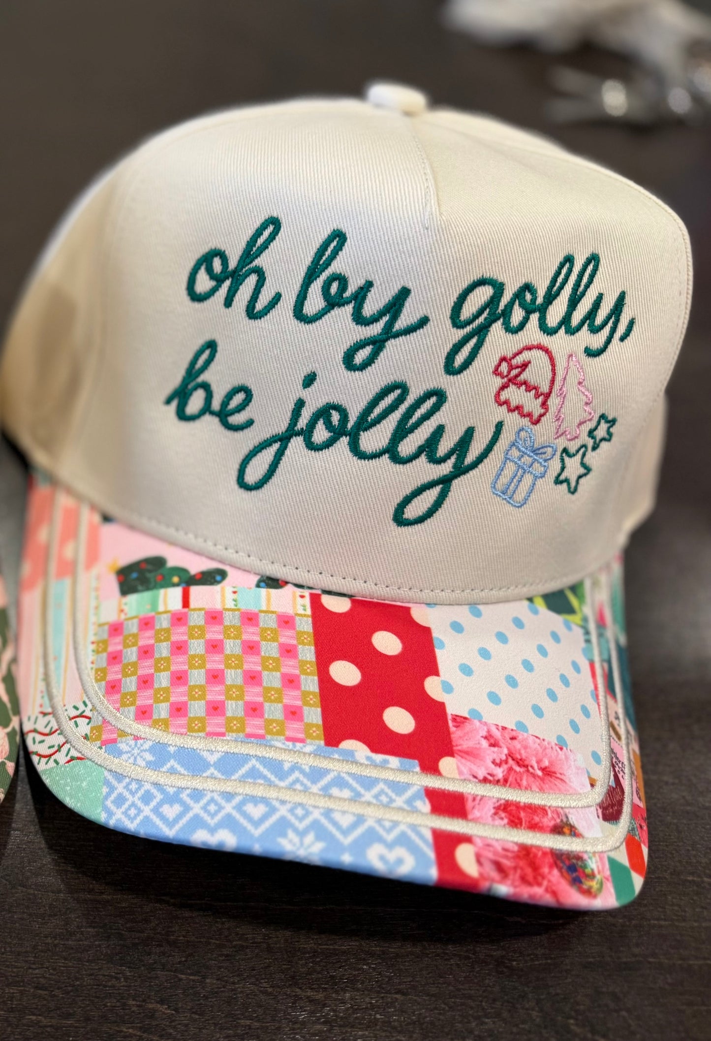 Holly jolly Hat