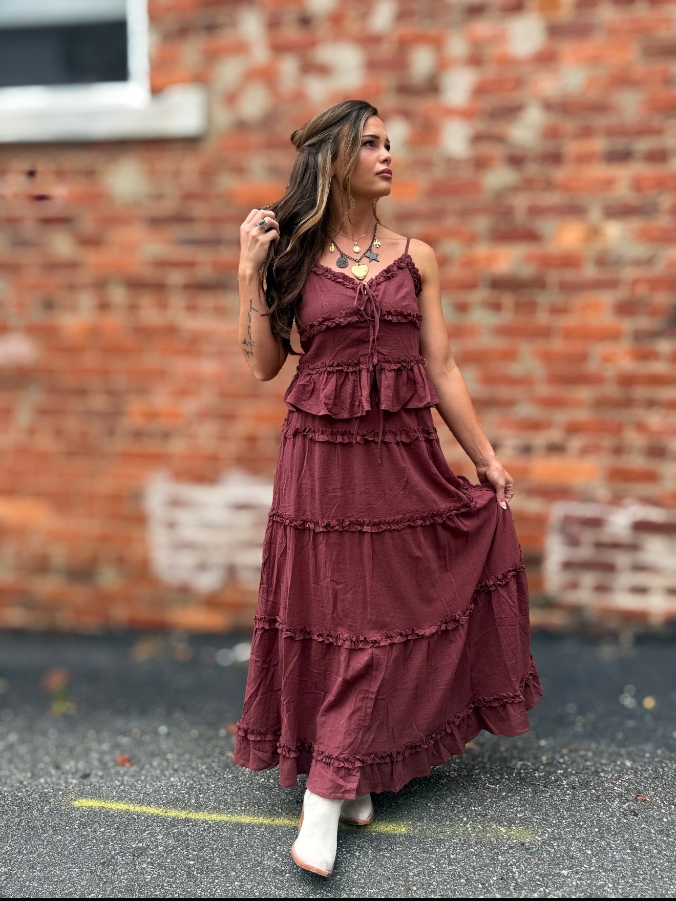 Marsala Cami Top