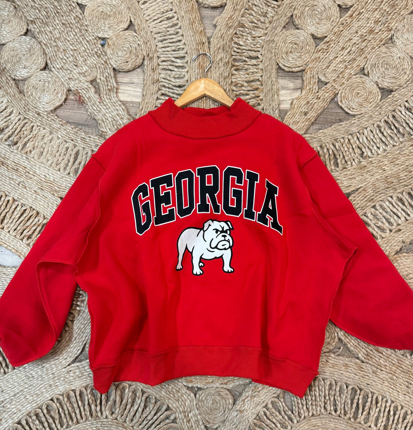 Red Georgia Sweatshirt