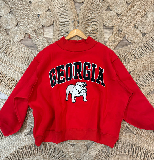 Red Georgia Sweatshirt