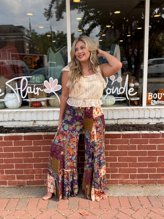 Plum Patch Pants