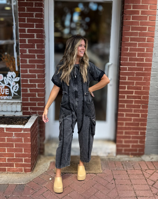 Black SS Jumpsuit