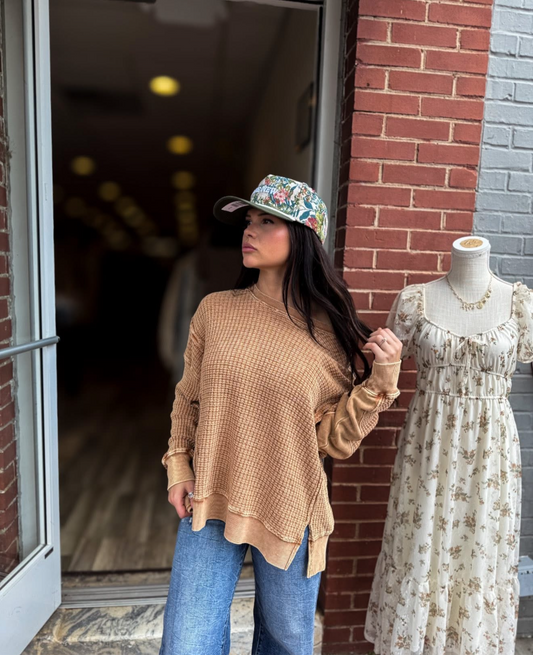 Almond L/S Thermal Top