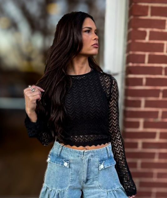 Black Bell Pullover