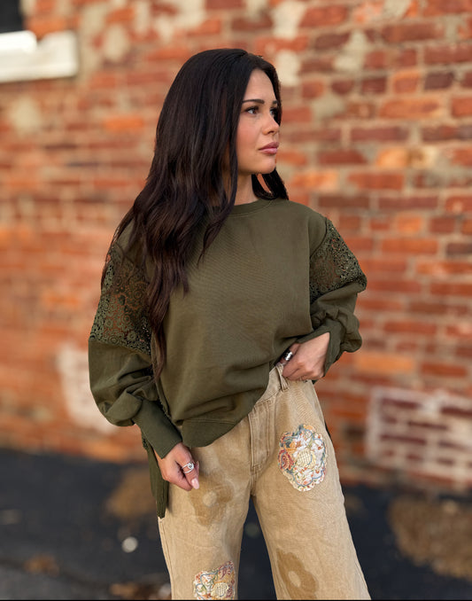 Olive Sweater