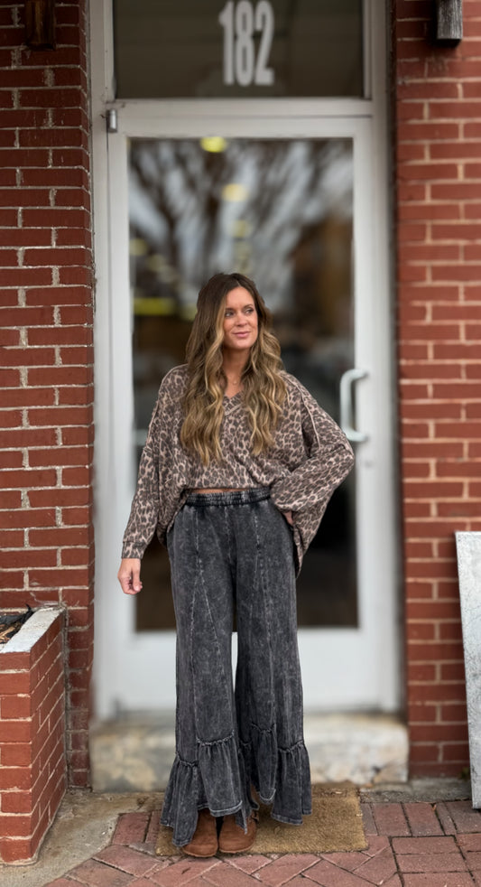 Mocha Leopard OS Sweatshirt