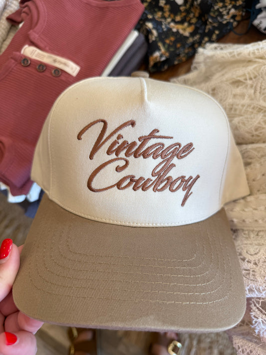 Vintage Cowboy Hat