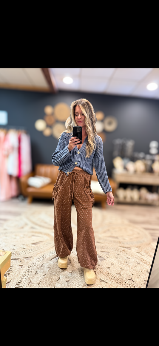 Camel Texture Pants