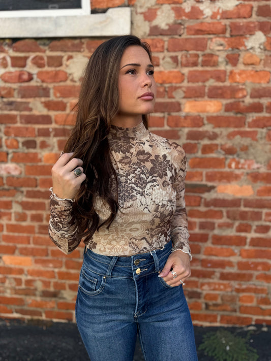Sand Mesh Top
