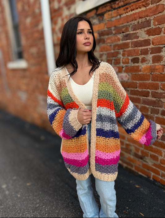 Multi Color Cardi