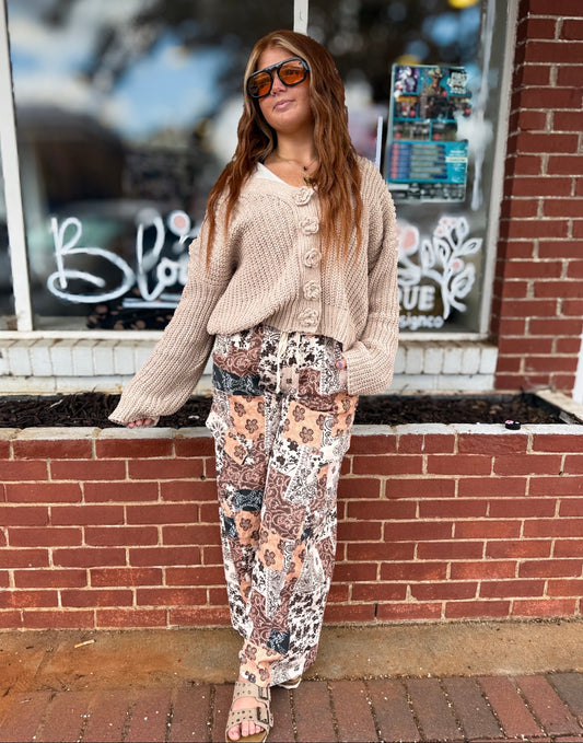 Latte L/S Cardigan