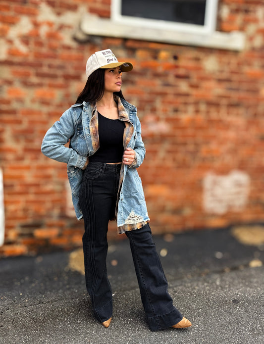 Washed Denim Jacket