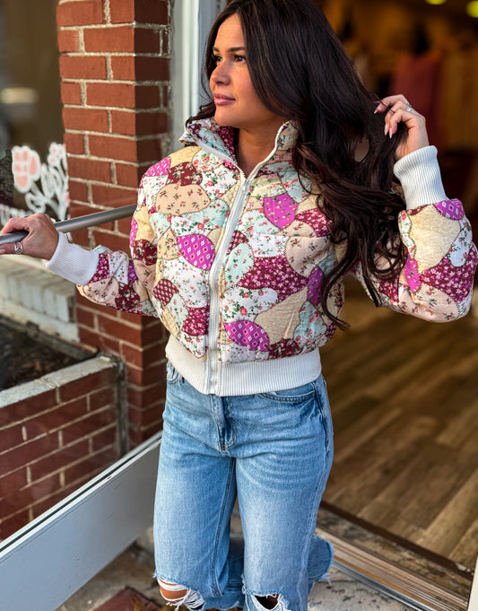 Plaid Pink Jacket