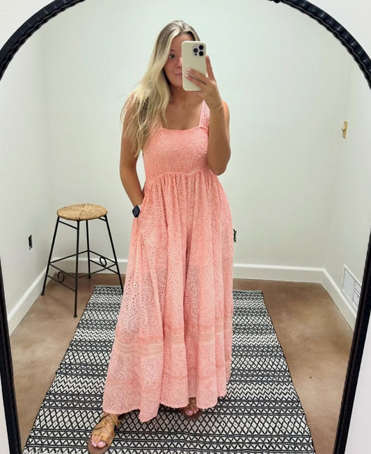 Coral Jumpsuit