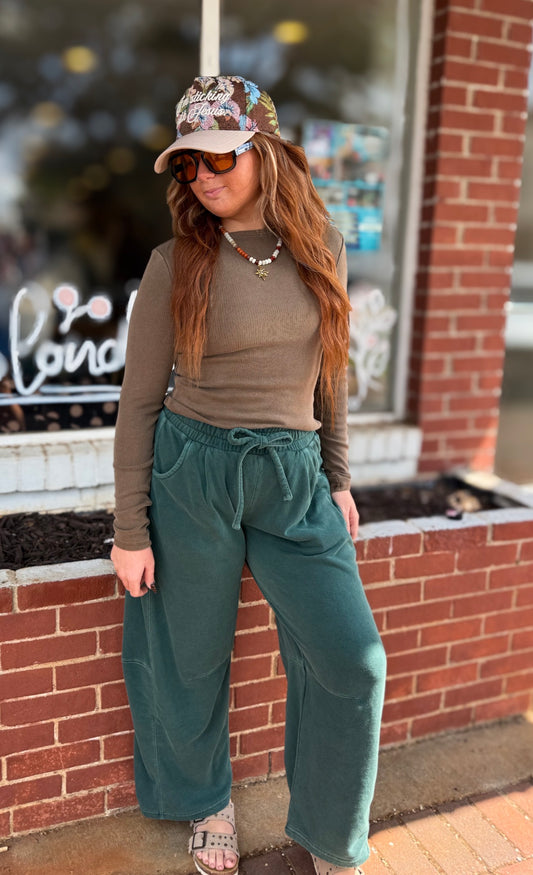 Hunter Green Pants