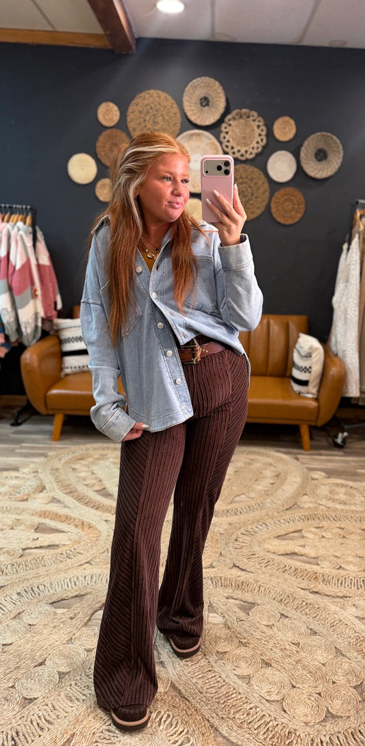 Brown Corduroy Pants