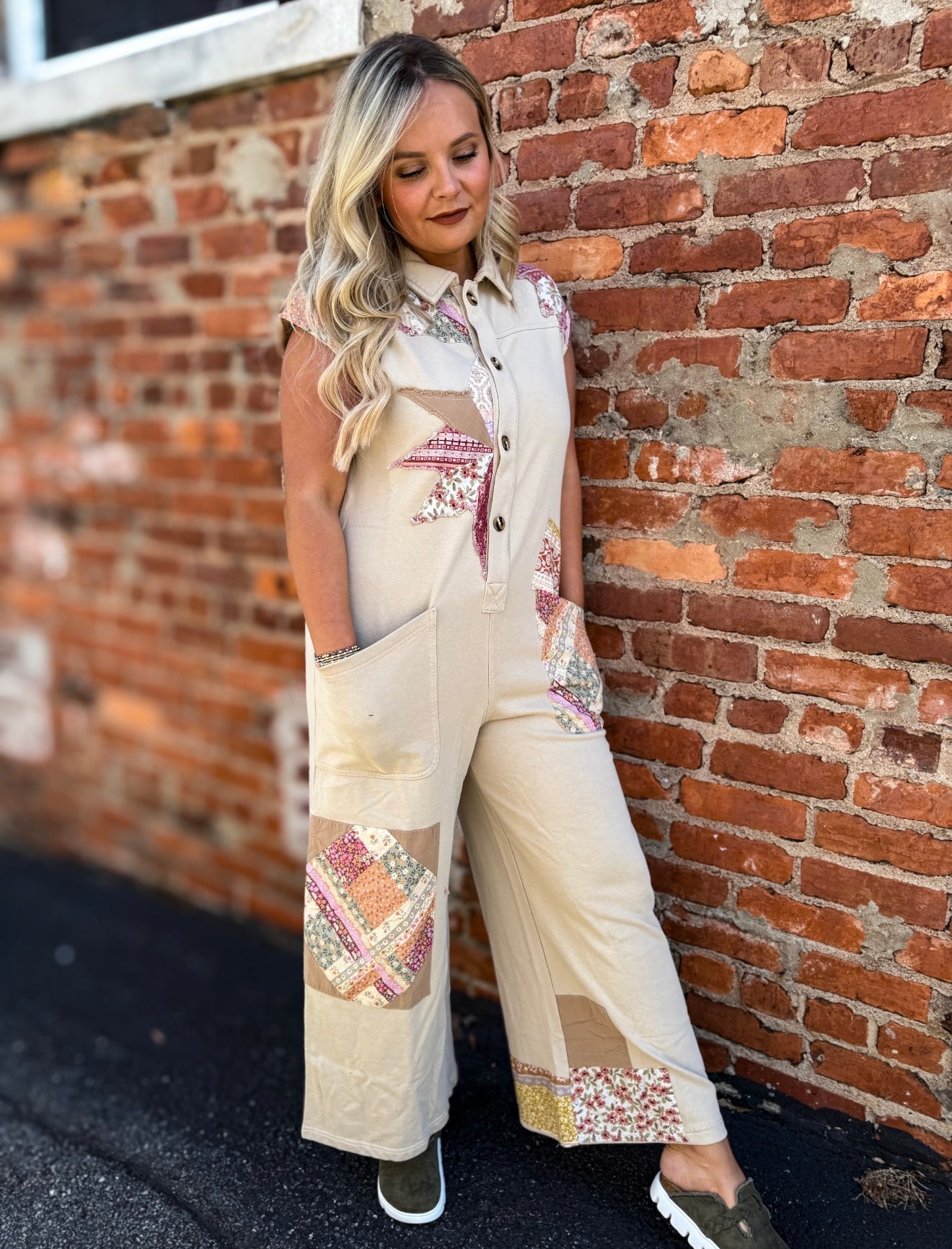 Natural Star Jumpsuit