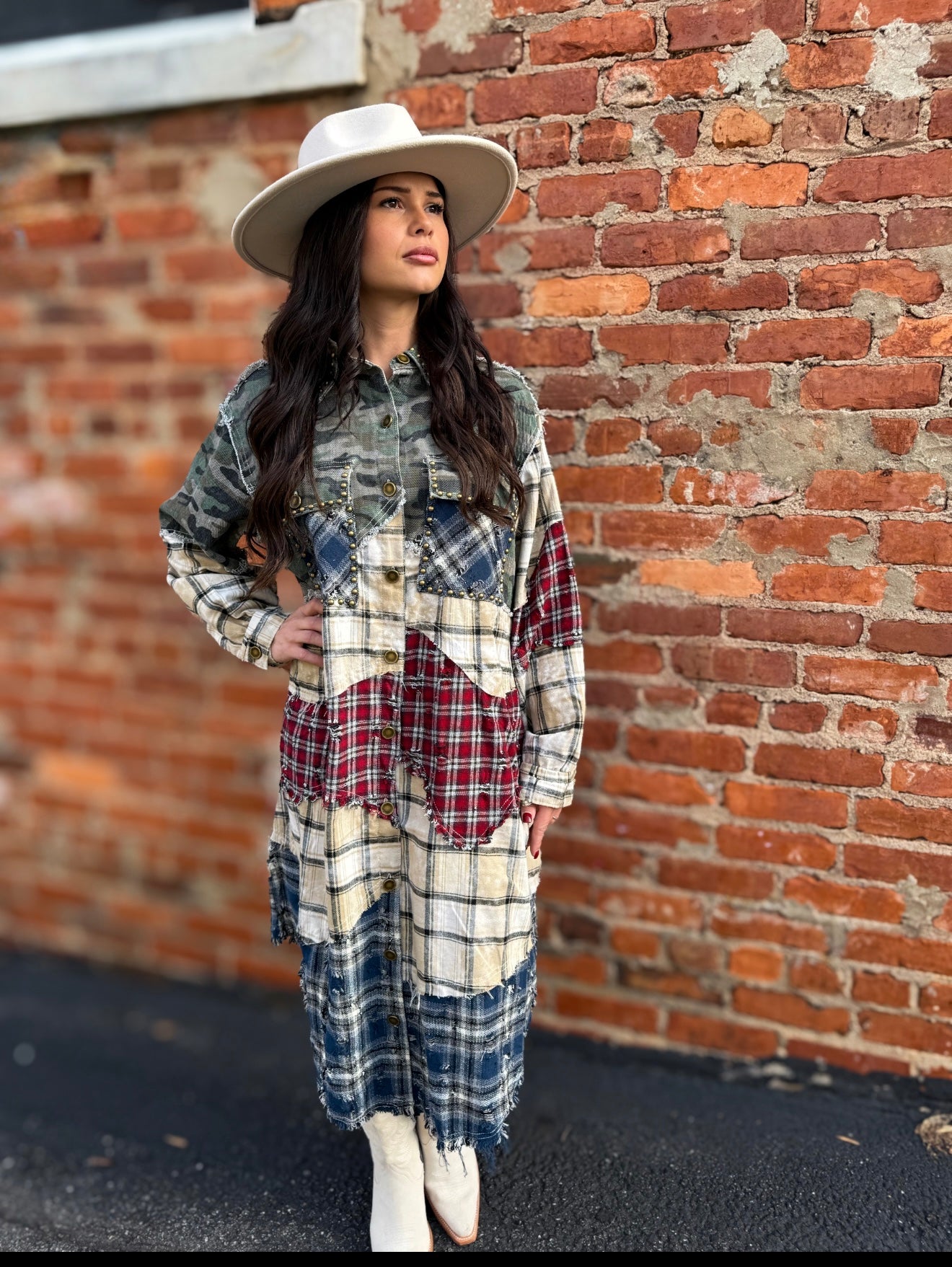 Camo Multi Maxi jacket